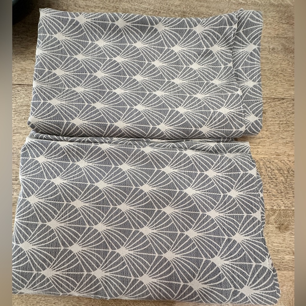 (2) OVER 5# Scott Living 50 x 84 Blackout Tab Top Curtain panels - Picture 11 of 15